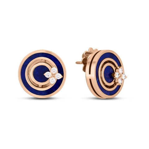 LOVE IN VERONA BLUE LAPIS EARRINGS