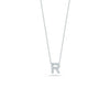 Roberto Coin Jewelry - LOVE LETTER R PENDANT WITH DIAMONDS | Manfredi Jewels