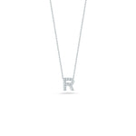 Roberto Coin Jewelry - LOVE LETTER R PENDANT WITH DIAMONDS | Manfredi Jewels