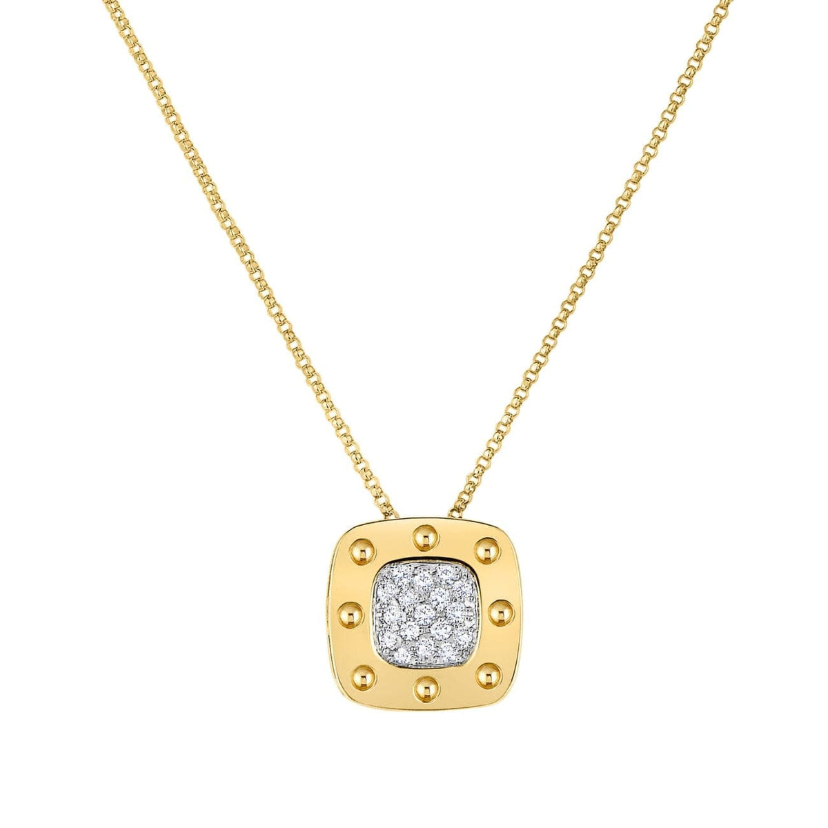 Roberto Coin Jewelry - Poi Moi Diamond Pave Pendant | Manfredi Jewels