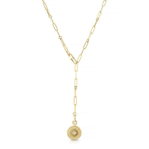 VENETIAN PRINCESS PENDANT NECKLACE IN 18KT YELLOW GOLD