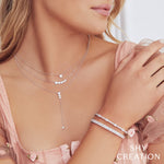 Shy Creation Jewelry - 0.14CT DIAMOND NECKLACE | Manfredi Jewels
