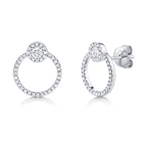 Shy Creation Jewelry - 0.39CT DIAMOND EARRING | Manfredi Jewels