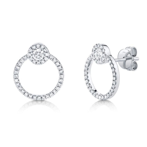 0.39CT DIAMOND EARRING