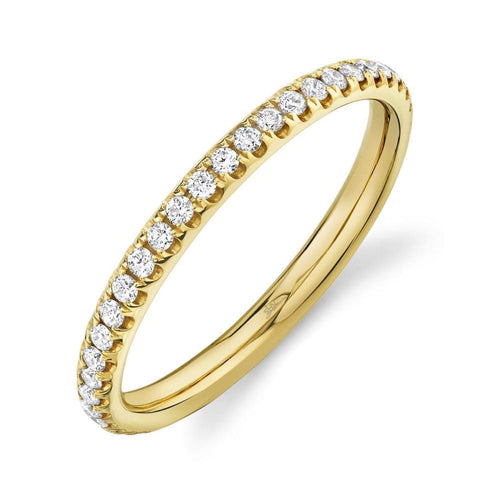 Shy Creation Jewelry - 0.40CT DIAMOND ETERNITY BAND | Manfredi Jewels