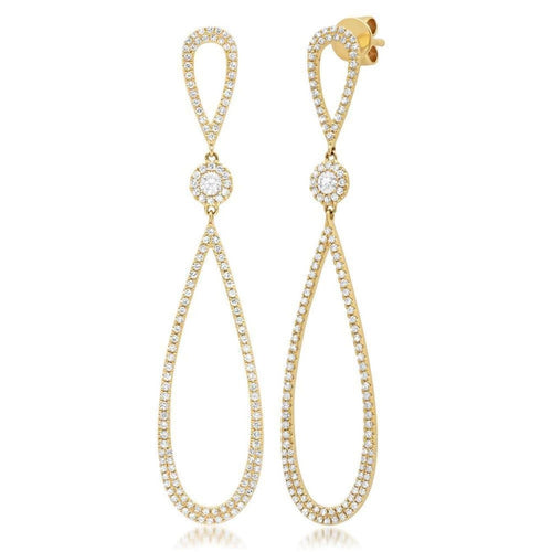 Shy Creation Jewelry - 0.78CT DIAMOND EARRING | Manfredi Jewels