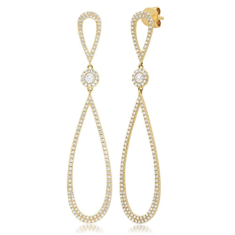 Shy Creation Jewelry - 0.78CT DIAMOND EARRING | Manfredi Jewels