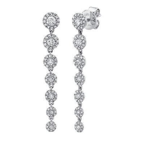 Shy Creation Jewelry - 0.80CT DIAMOND EARRING | Manfredi Jewels