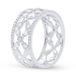 Shy Creation Jewelry - 0.93CT DIAMOND FLOWER RING | Manfredi Jewels