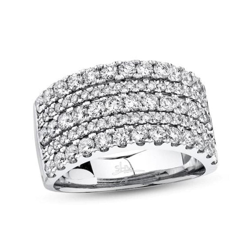 Shy Creation Jewelry - 1.80CT WHITE GOLD DIAMOND RING | Manfredi Jewels