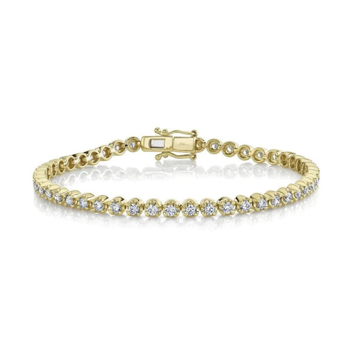 Shy Creation Jewelry - 2.38CT DIAMOND TENNIS BRACELET | Manfredi Jewels