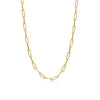Shy Creation Jewelry - 6.47 CT DIAMOND PAPER CLIP LINK NECKLACE | Manfredi Jewels