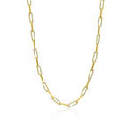 Shy Creation Jewelry - 6.47 CT DIAMOND PAPER CLIP LINK NECKLACE | Manfredi Jewels