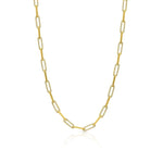 Shy Creation Jewelry - 6.47 CT DIAMOND PAPER CLIP LINK NECKLACE | Manfredi Jewels