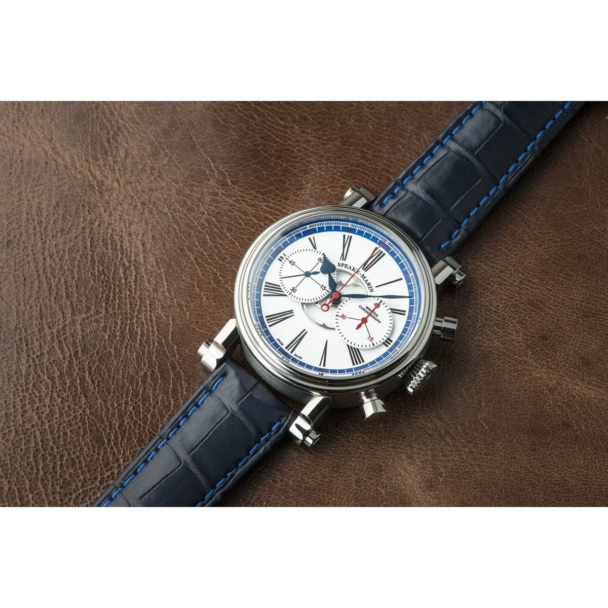 Speake Marin Watches - LONDON CHRONOGRAPH BLUE (PRE-ORDER) | Manfredi Jewels