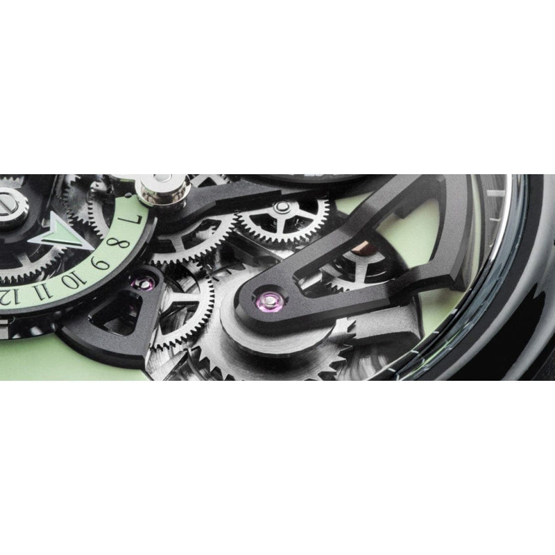 Speake Marin Watches - One & Two OPEN WORKED Dual Time | Manfredi Jewels