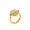Syna Jewelry - Chakra Large Reversible Evil Eye Ring | Manfredi Jewels