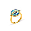 Syna Jewelry - Chakra Large Reversible Evil Eye Ring | Manfredi Jewels