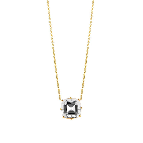 Syna Jewelry - Mogul Gemstone Cushion Necklace | Manfredi Jewels