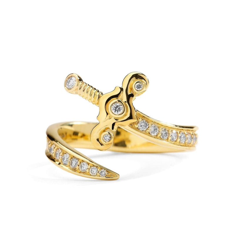 Syna Jewelry - Mogul Sword Ring | Manfredi Jewels