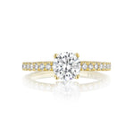 Tacori Engagement - 18kt yellow gold petite crescent | Manfredi Jewels