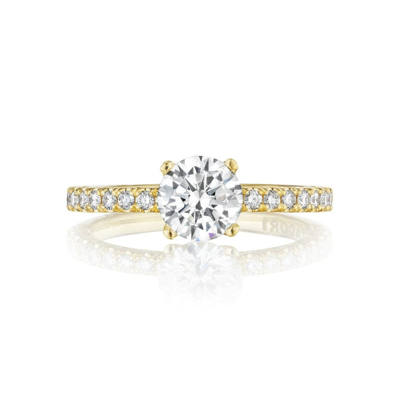 Tacori Engagement - 18kt yellow gold petite crescent | Manfredi Jewels