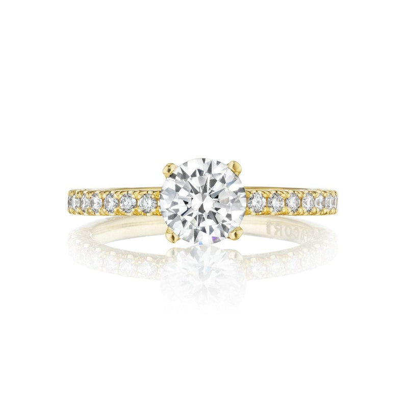 Tacori Engagement - 18kt yellow gold petite crescent | Manfredi Jewels