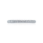 Tacori Engagement - Platinum Petite Crescent band | Manfredi Jewels