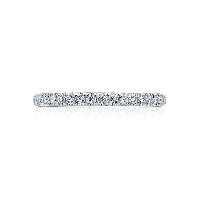 Tacori Engagement - Platinum Petite Crescent band | Manfredi Jewels