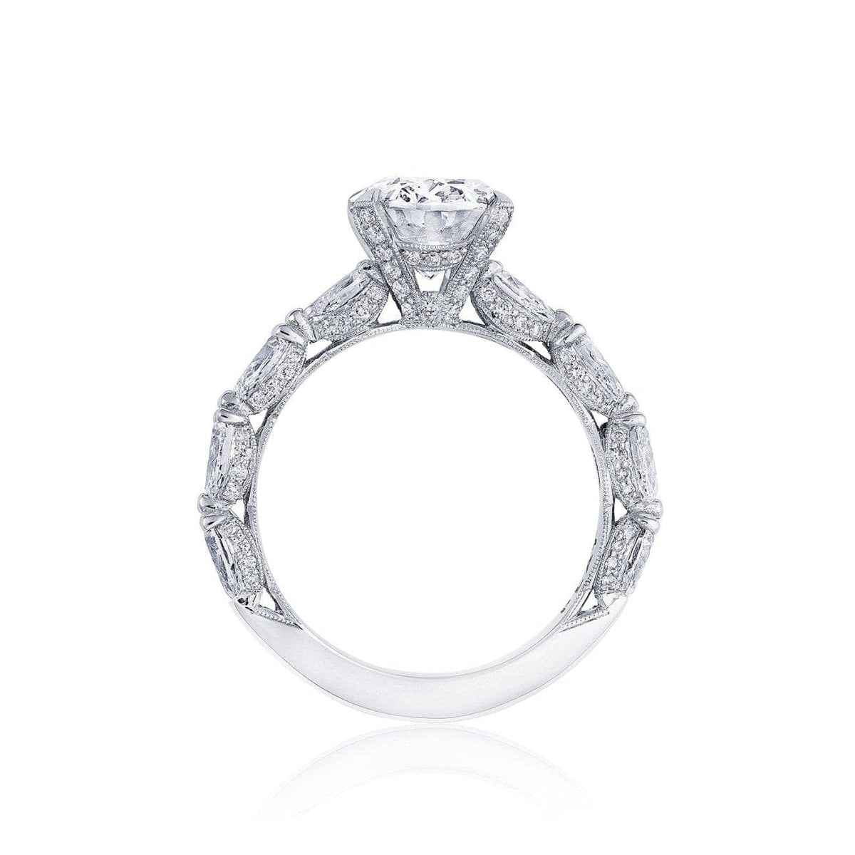 Tacori Engagement - Platinum Tacori Royal T Oval | Manfredi Jewels