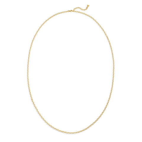 18K Extra Small Oval Chain
