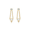 Temple St Clair Jewelry - 18K LONG CHAIN DROP EARRINGS | Manfredi Jewels