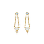 Temple St Clair Jewelry - 18K LONG CHAIN DROP EARRINGS | Manfredi Jewels