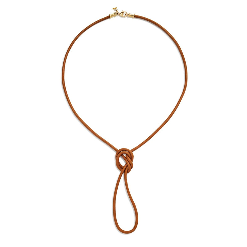 Temple St Clair Jewelry - 18K Natural Leather Cord | Manfredi Jewels