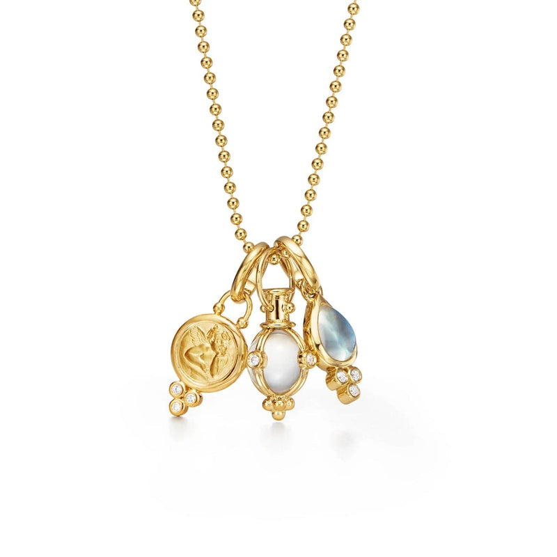 Temple St Clair Jewelry - 18K Signature Charm Necklace | Manfredi Jewels