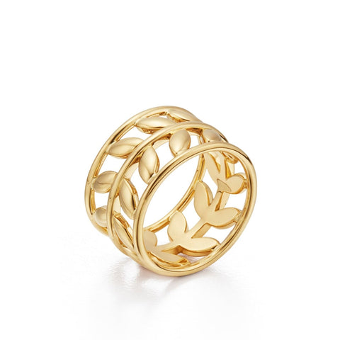 18K Vine Ring