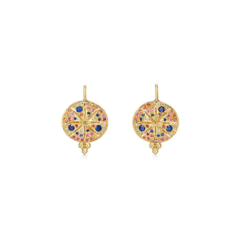 Temple St Clair Jewelry - 18KT YELLOW GOLD SORCERER EARRINGS | Manfredi Jewels