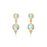 Temple St Clair Jewelry - MOONSTONE & DIAMOND DROP EARRINGS | Manfredi Jewels