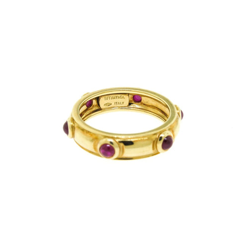 Tiffany & Co. - Estate Jewelry Ruby Yellow Gold Ring | Manfredi Jewels
