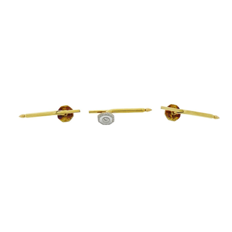 Tiffany & Co. - Estate Jewelry Estate Jewelry - Vintage Tiffany & Co. Cufflinks & Studs Dress Set | Manfredi Jewels