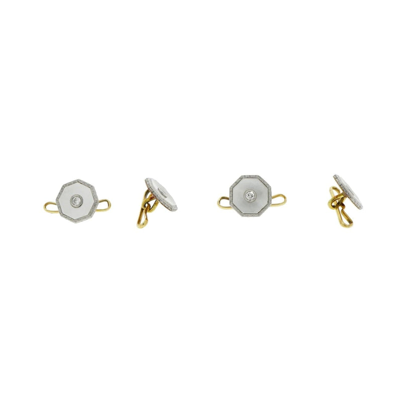 Tiffany & Co. - Estate Jewelry Vintage Cufflinks Studs Dress Set | Manfredi Jewels