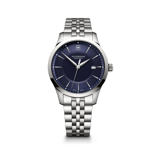 Victorinox Swiss Army Watches - 40mm Steel Alliance with Blue Dial | Manfredi Jewels