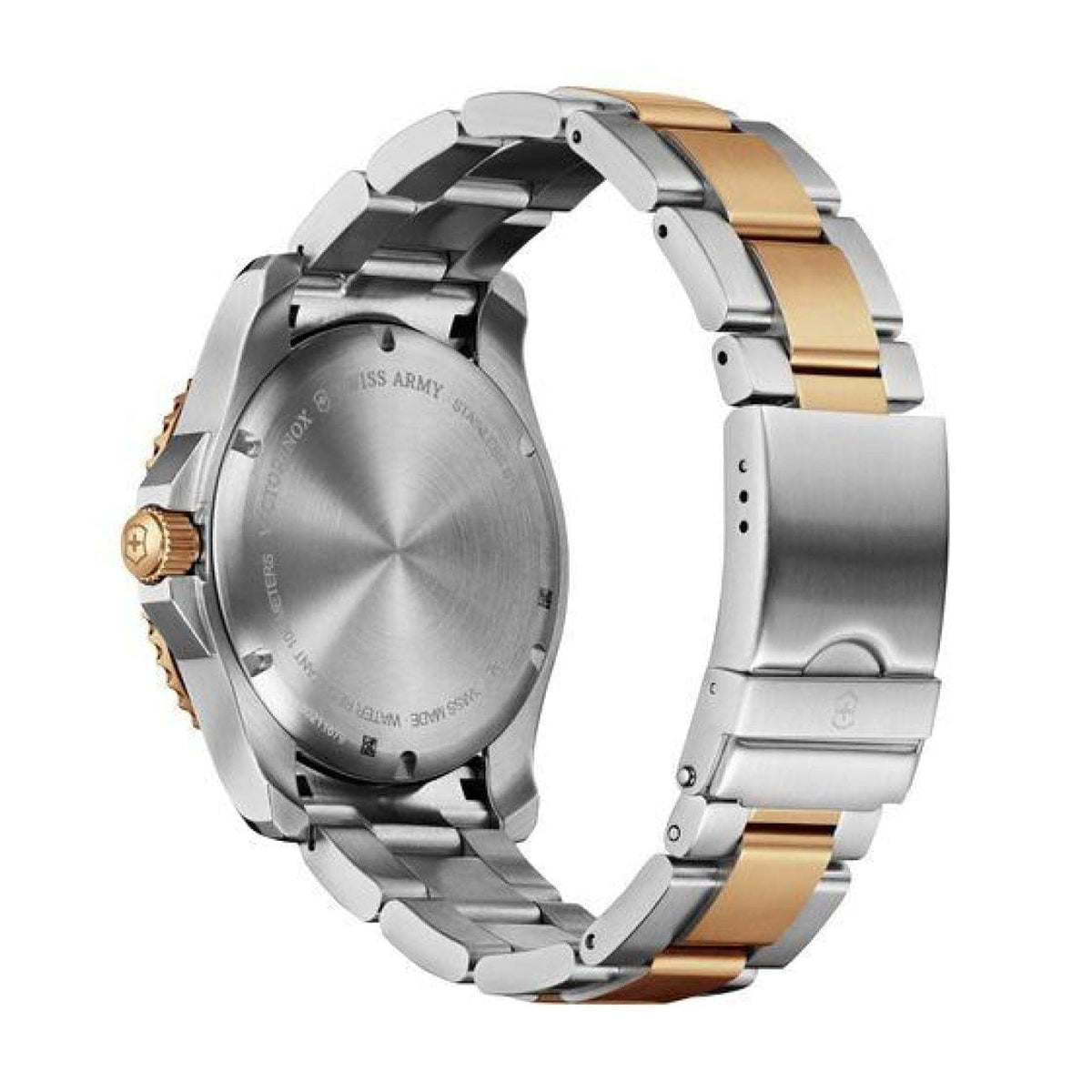 Victorinox Swiss Army Watches - 43MM STEEL & YELLOW GOLD PLATED MAVERICK | Manfredi Jewels