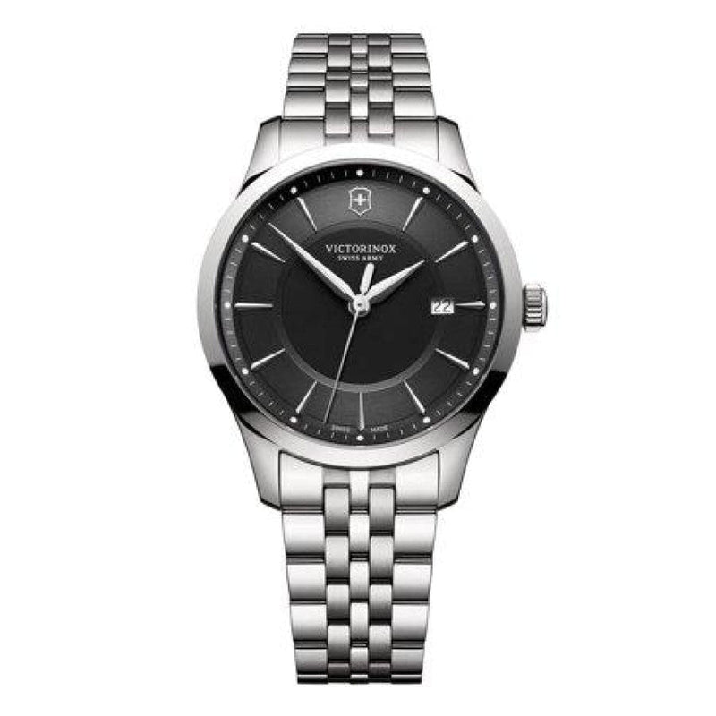 Victorinox Swiss Army Watches - Alliance Black Dial Stainless Steel Watch | Manfredi Jewels