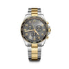 Victorinox Swiss Army Watches - STEEL & YELLOW GOLD PLATED FIELD FORCE CLASSIC | Manfredi Jewels