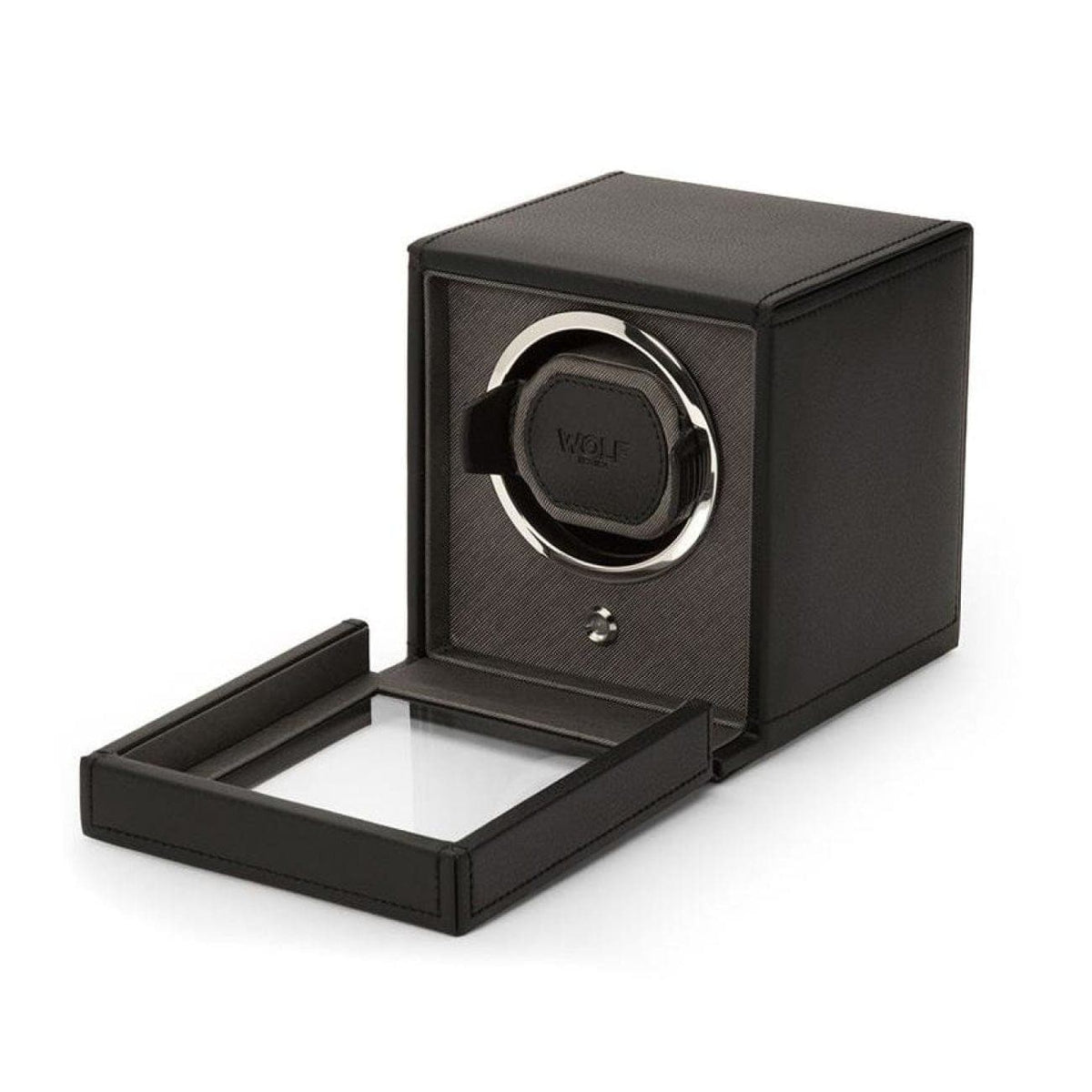 Wolf Accessories - Cub Single Watch Winder With Cover | Manfredi Jewels