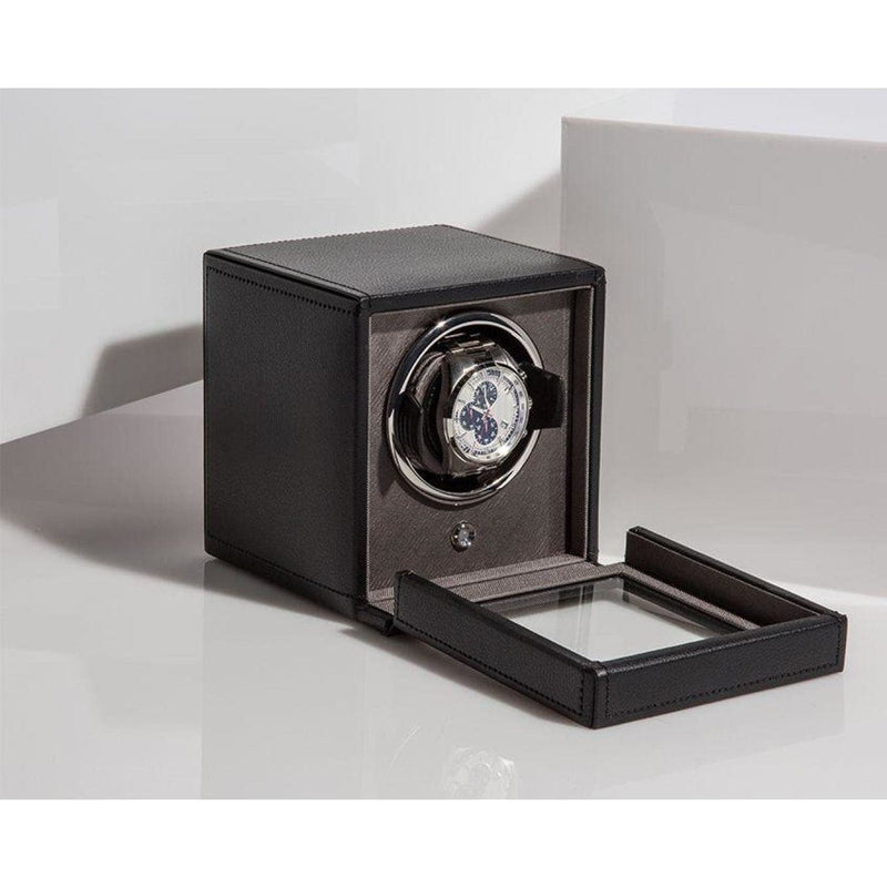 Wolf Accessories - Cub Single Watch Winder With Cover | Manfredi Jewels