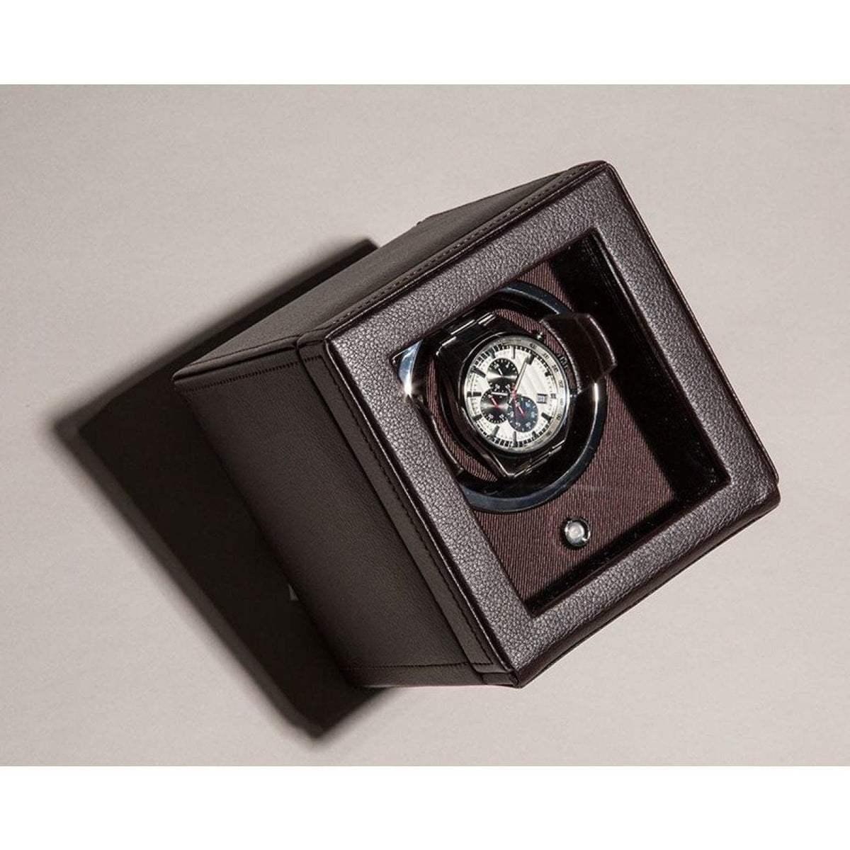 Wolf Watch Winder - Cub Single Watch Winder With Cover | Manfredi Jewels