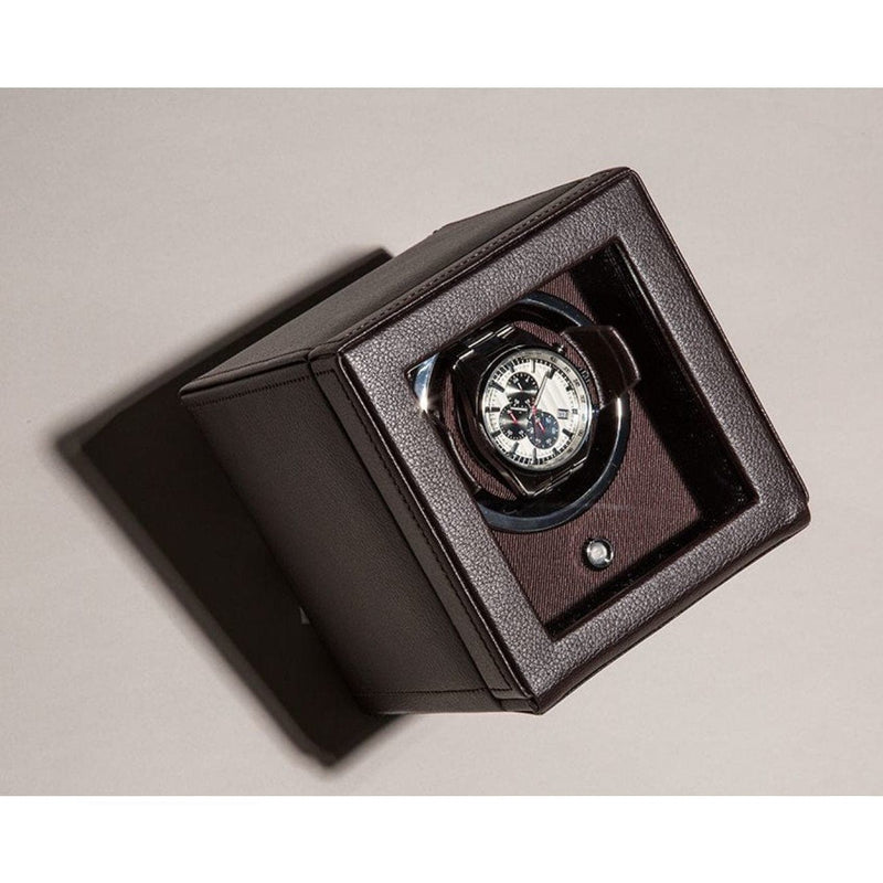 Wolf Watch Winder - Cub Single With Cover | Manfredi Jewels