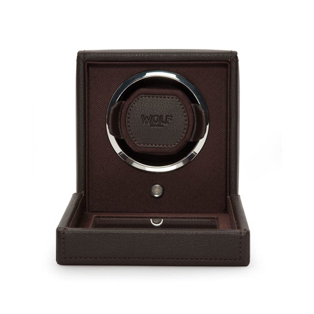 Wolf Watch Winder - Cub Single Watch Winder With Cover | Manfredi Jewels